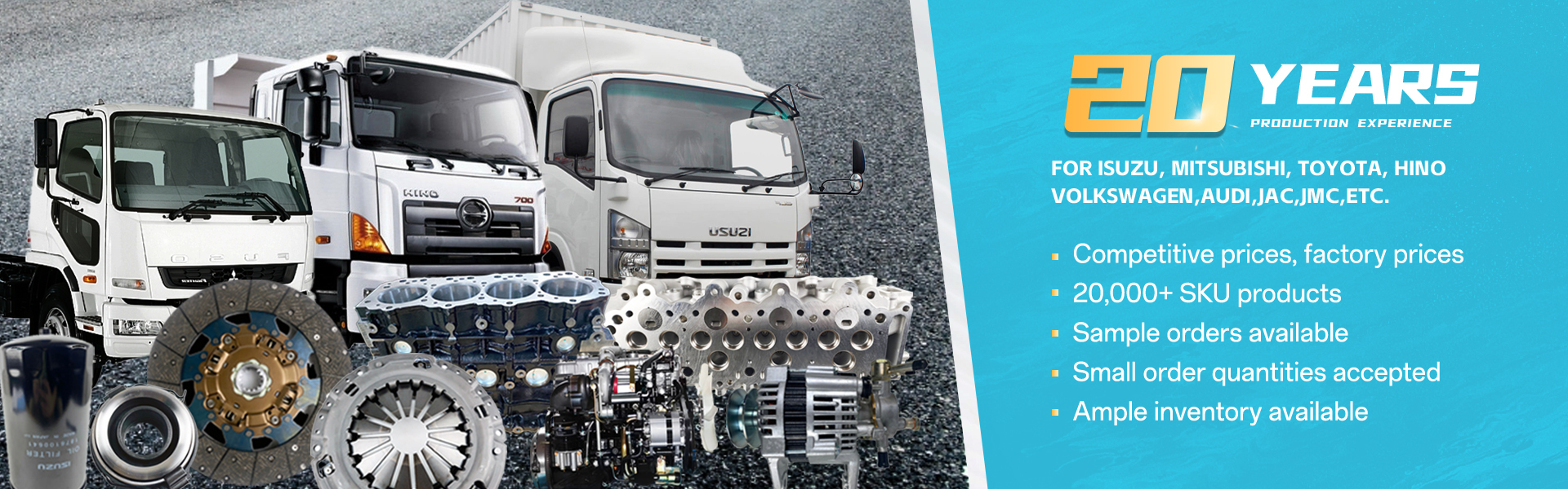 kualitas Bagian Mobil Isuzu pabrik